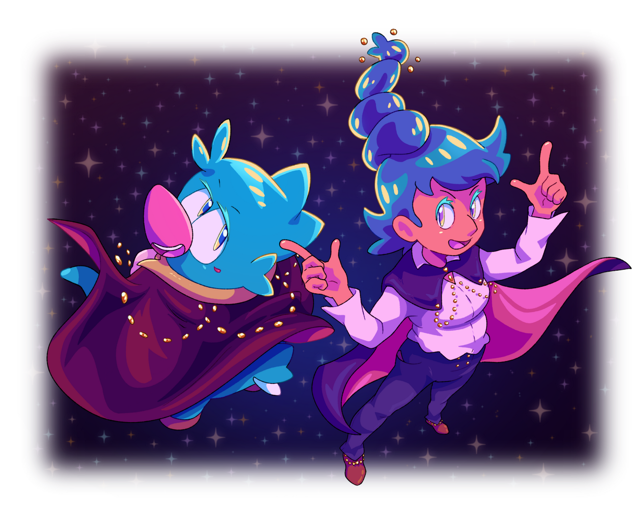 Quartz Quest Halloween Illust.