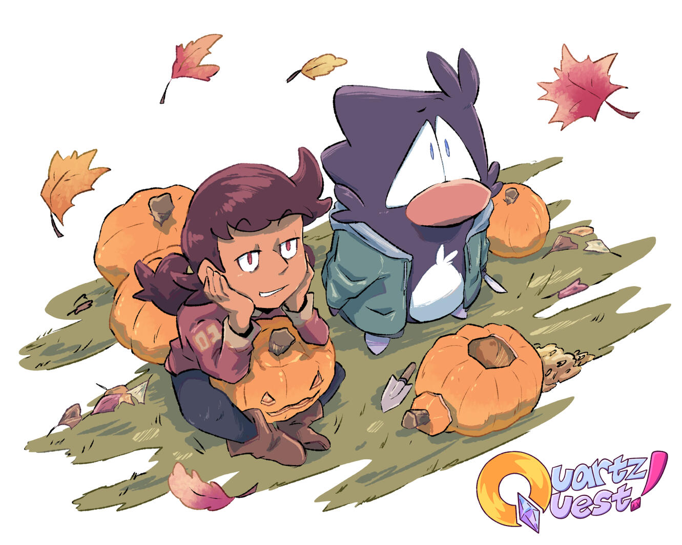 Quartz Quest Fall Illust.